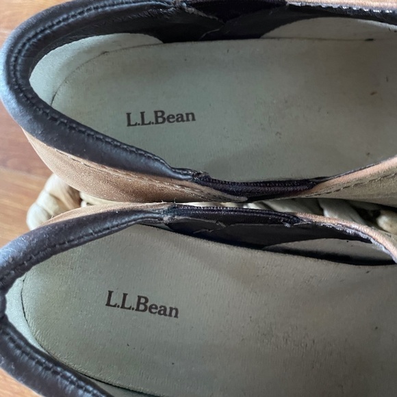 L.L. Bean brown leather clogs in size 8 - Picture 3 of 5